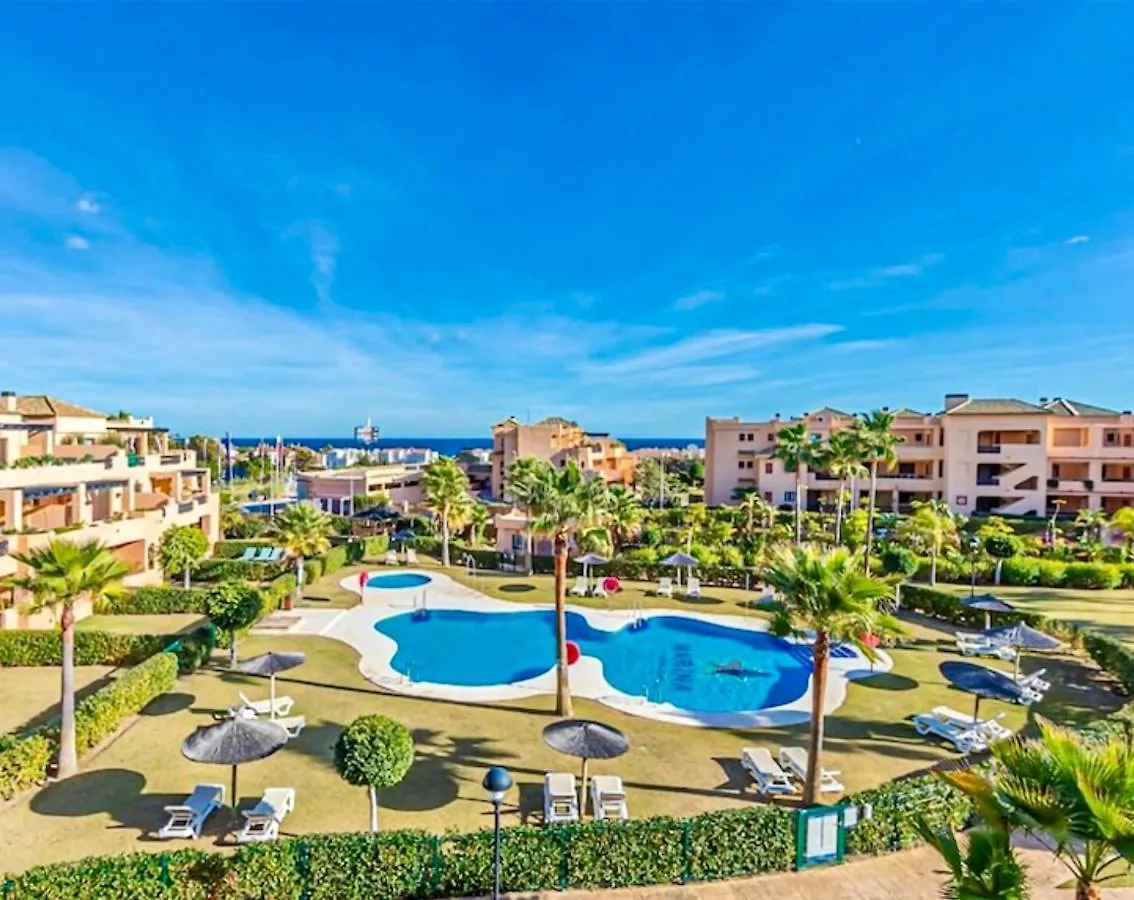 Casares Beach Golf Apartment With Private Garden Direct Pool Access