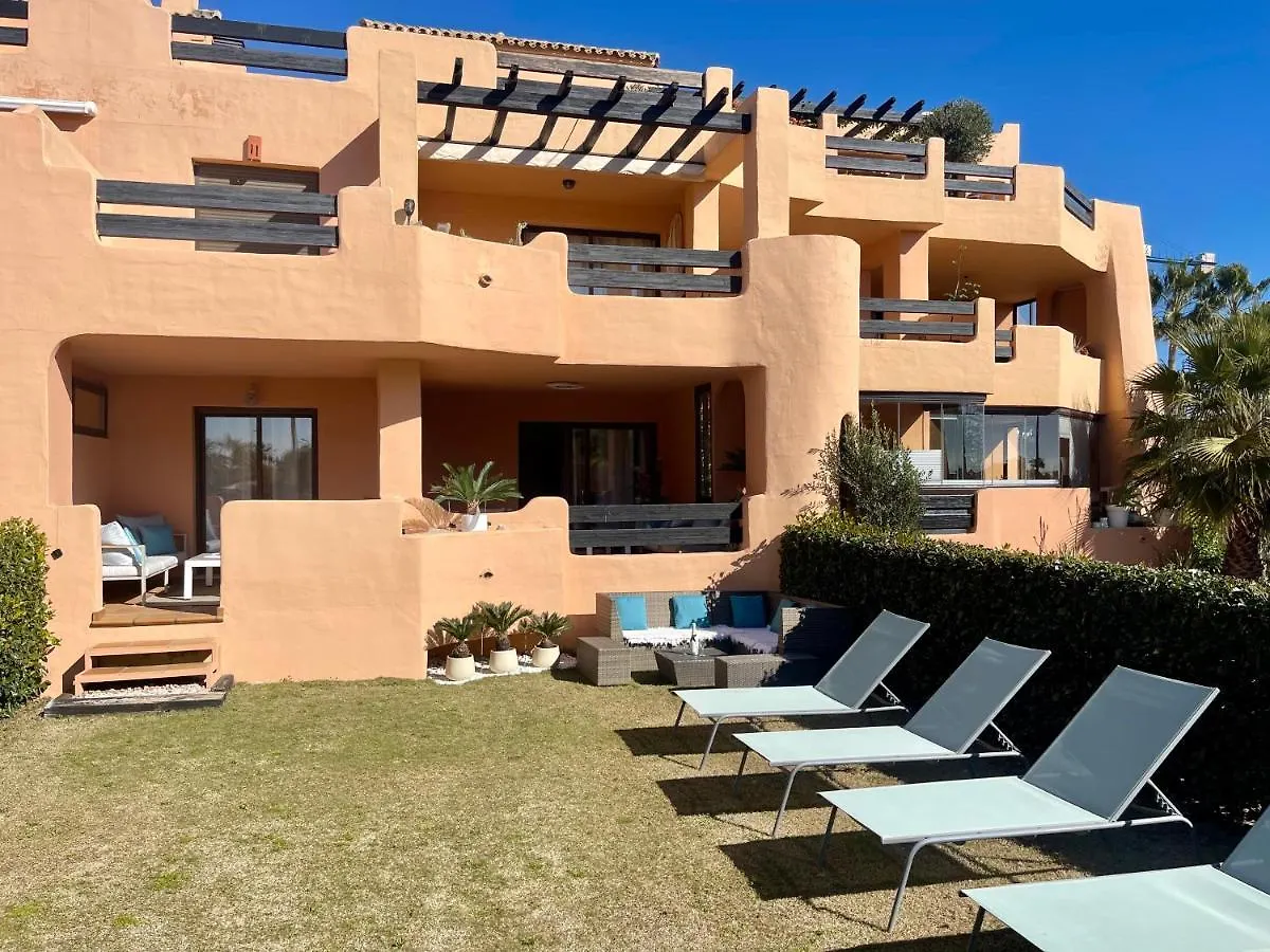 Casares Beach Golf Apartment With Private Garden Direct Pool Access