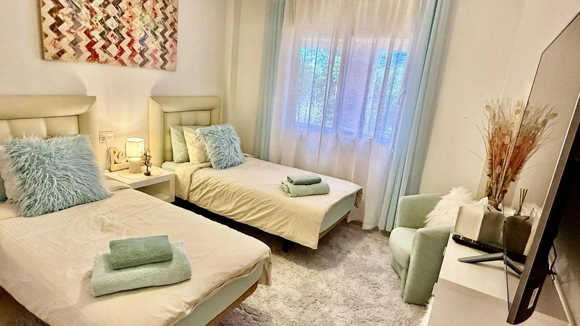 Casares Beach Golf Apartment With Private Garden Direct Pool Access Spain